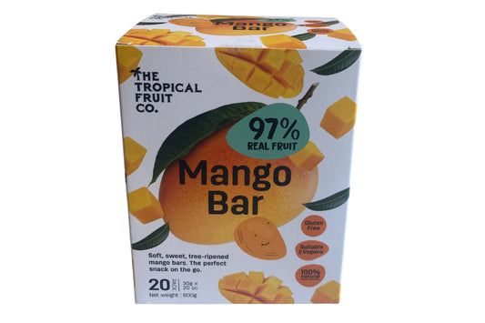 The tropical fruit co. Mango fruit bar 20 x 30g