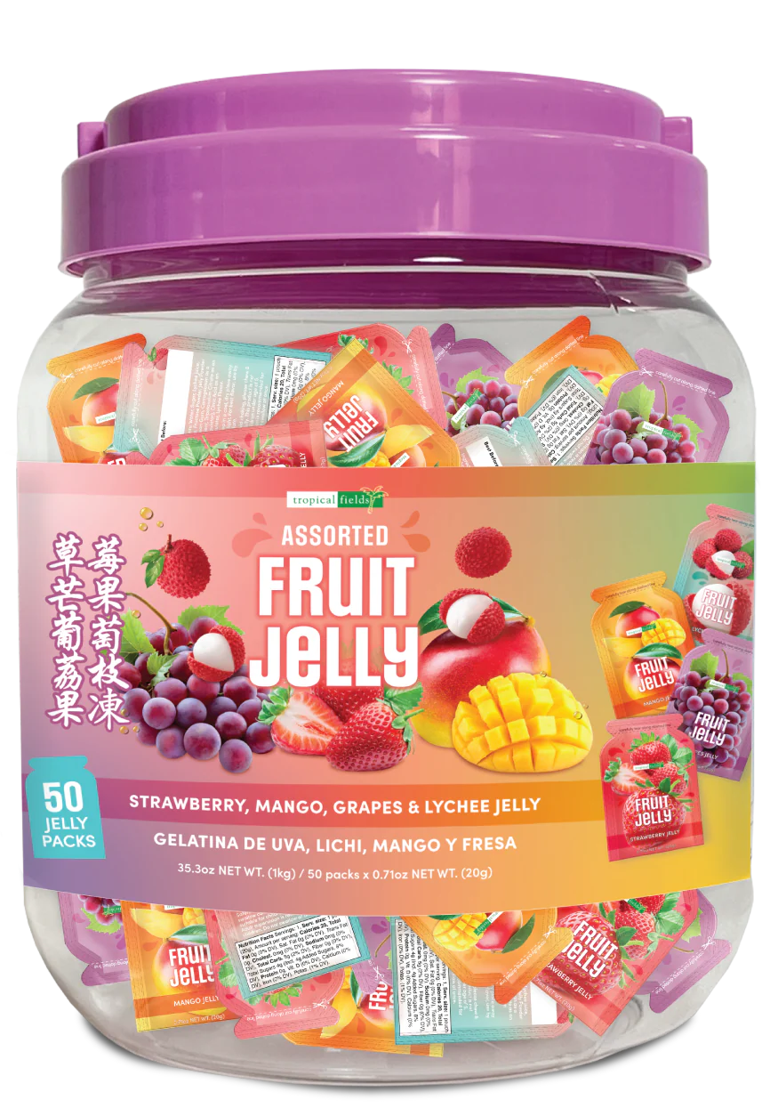 Tropical fields assorted fruit jelly 1kg