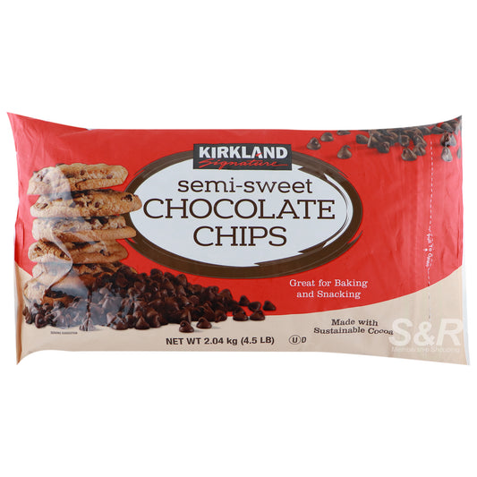 Kirkland signature semi-sweet chocolate chips 2.04kg