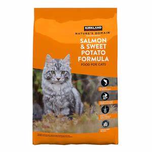 Kirkland natures domain cat food salmon meal 8.16kg