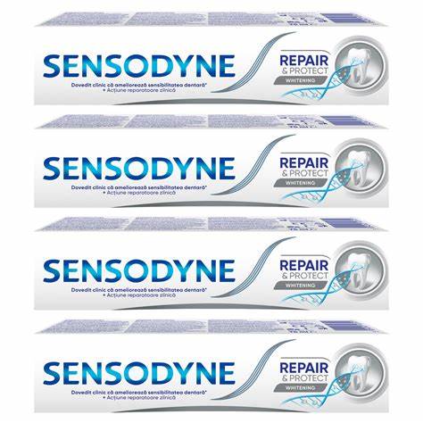Sensodyne repair & protect whitening 4x100g
