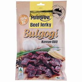 Mariani Beef jerky Korean bbq 350g