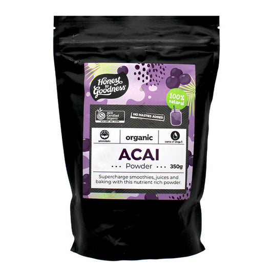 Honest to goodness organic acai powder 350g