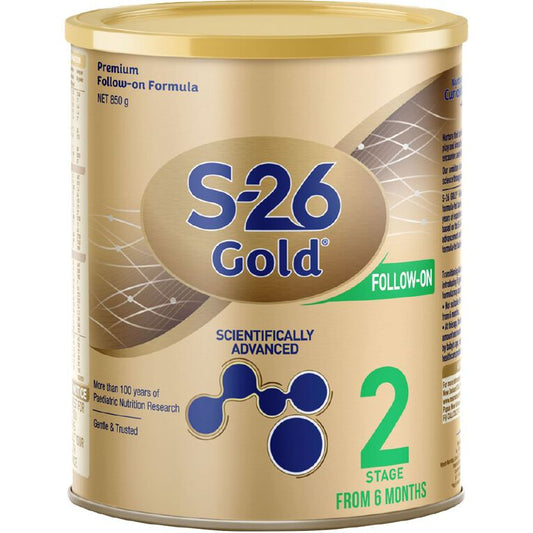 S26 gold stage 2 formula 6-12 months 850g