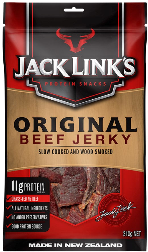 Jack links original beef jerky 310g