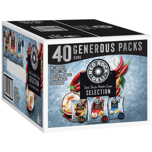 Red Rock Deli variety pack 40x28g