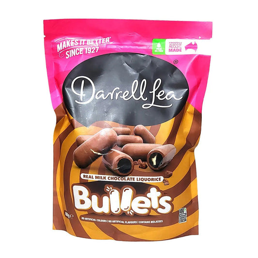 Darrell Lea Choc liquorice bullets 850g
