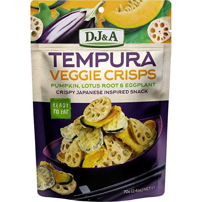 DJ&A Tempura veggie crisps 270g