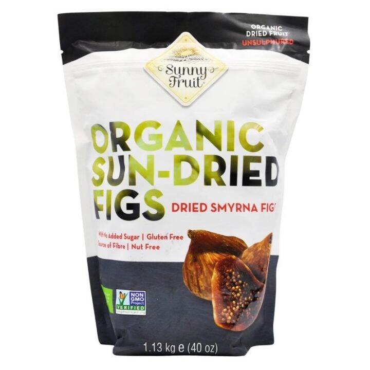 Sunny fruit organic sun-dried figs 1.13kg