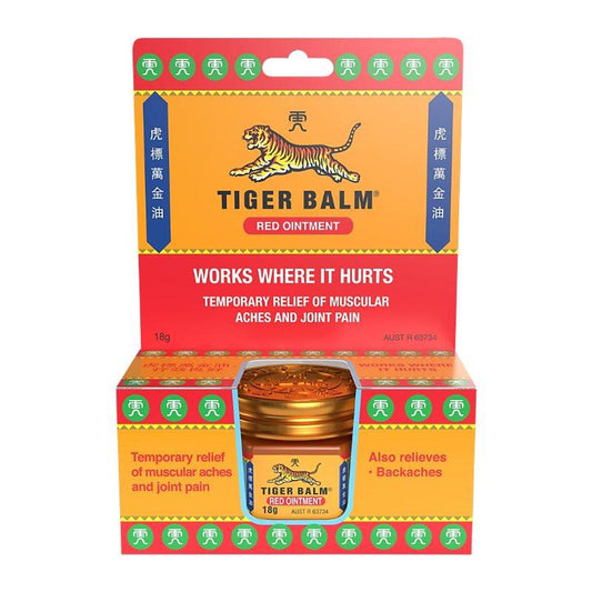 Tiger balm red ointment 3x18g
