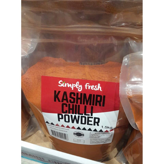 Simply fresh Kashmiri chilli powder 1.5kg