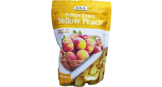 DJ&A freeze dried yellow peach 180g