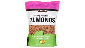 Kirkland signature dry roasted almonds 1.13kg