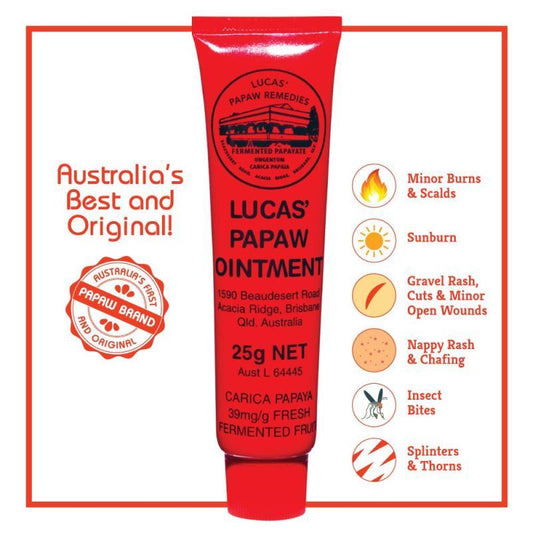 Luca's pawpaw ointment 4x25g