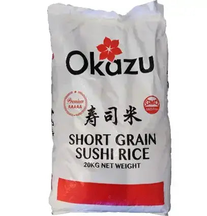 Okazu short grain sushi rice 20kg