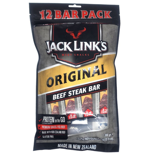 Jacklinks original steak bars 12 x 25g