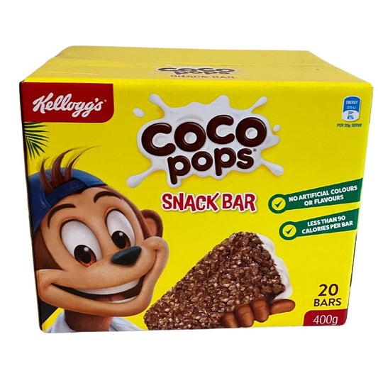 Kelloggs coco pops bar 20 x 20g